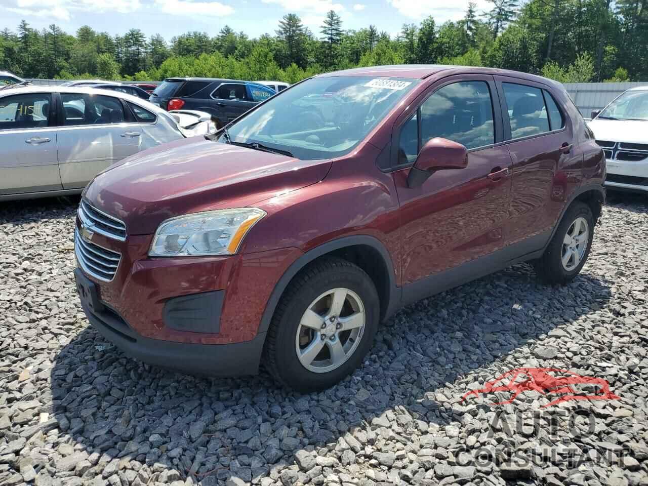 CHEVROLET TRAX 2016 - 3GNCJNSB7GL254198