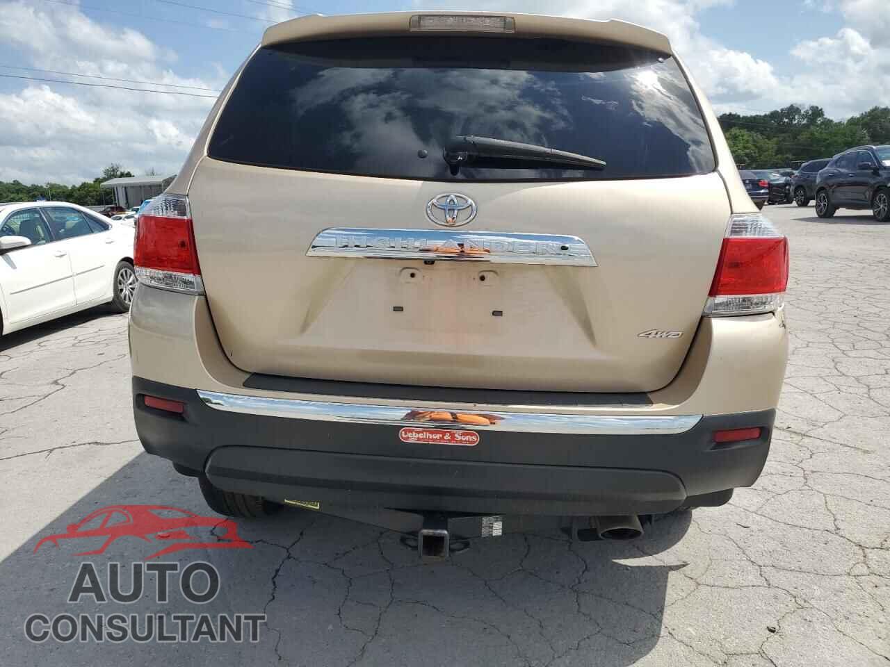 TOYOTA HIGHLANDER 2013 - 5TDDK3EH8DS257986