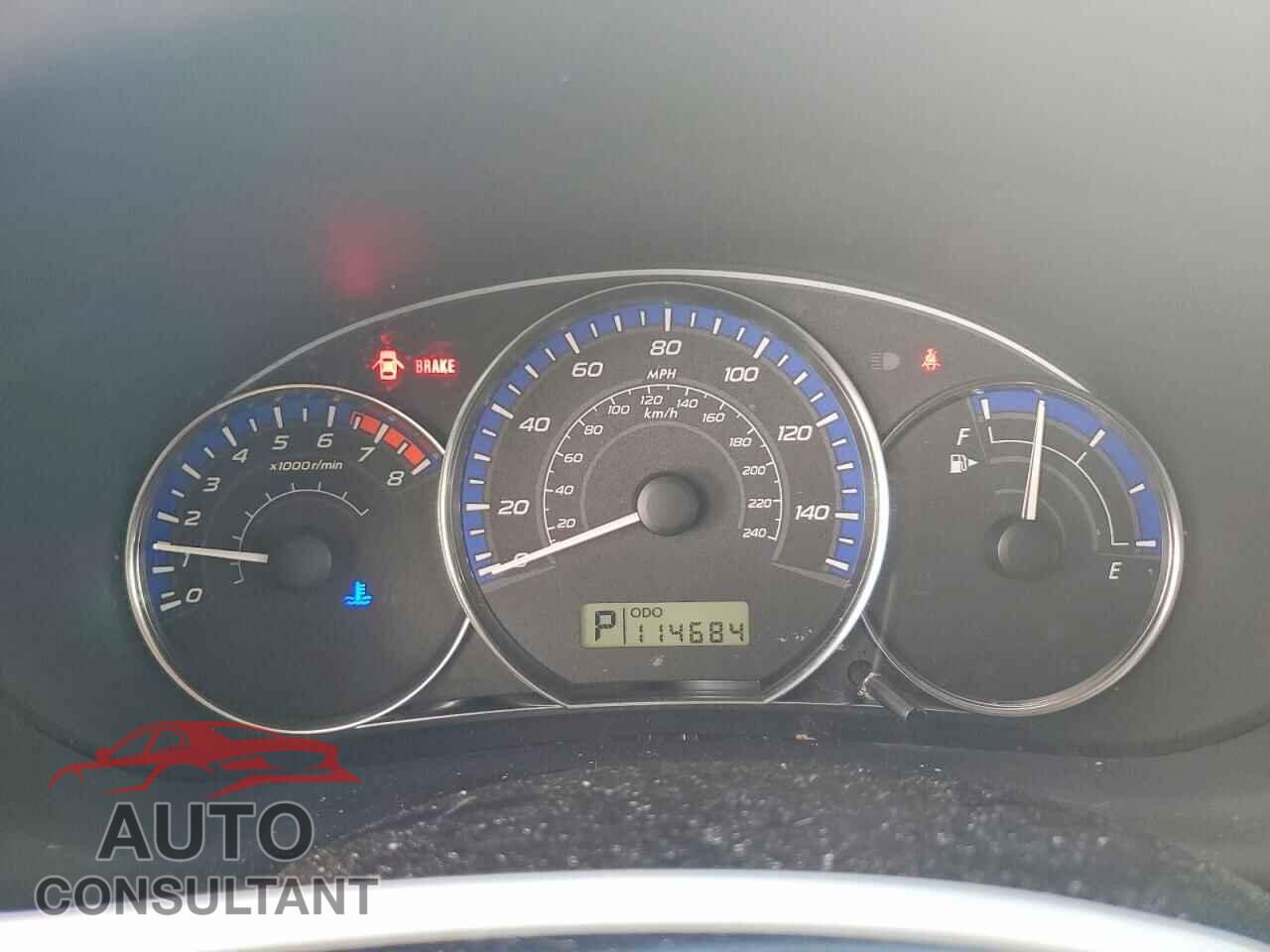 SUBARU FORESTER 2012 - JF2SHAEC2CH461816