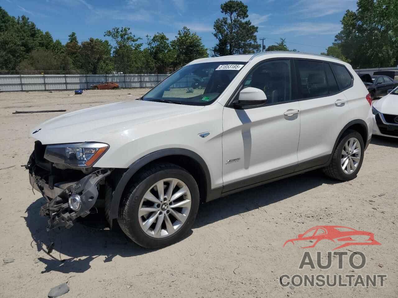 BMW X3 2015 - 5UXWX9C56F0D53919