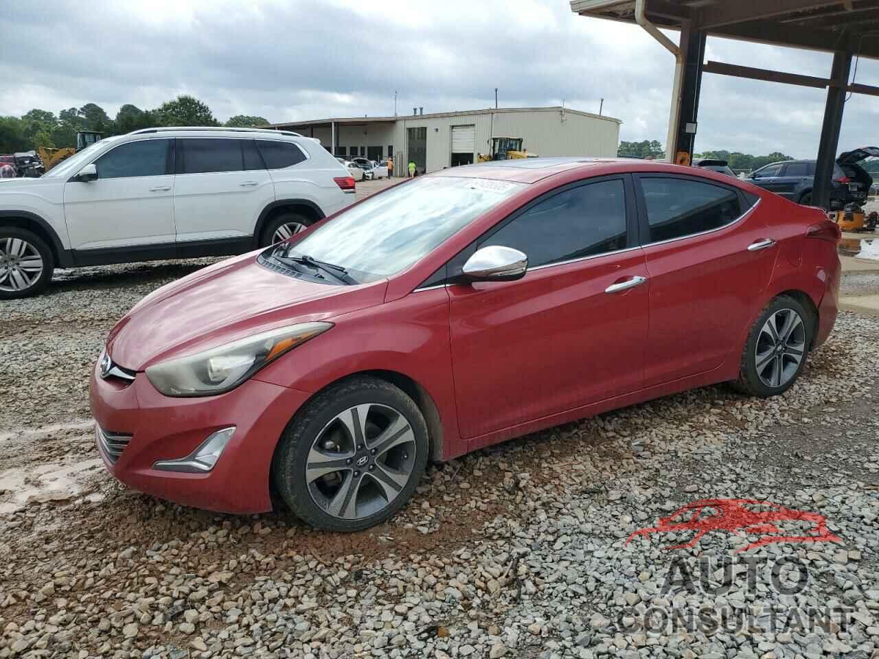 HYUNDAI ELANTRA 2014 - KMHDH4AH5EU155435