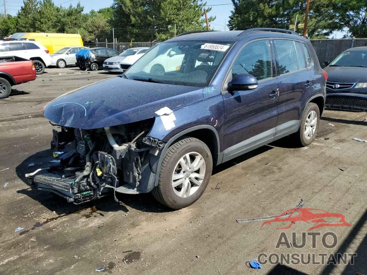 VOLKSWAGEN TIGUAN 2016 - WVGBV7AX0GW603564