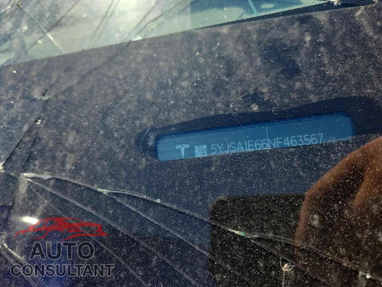 TESLA MODEL S 2022 - 5YJSA1E66NF463567