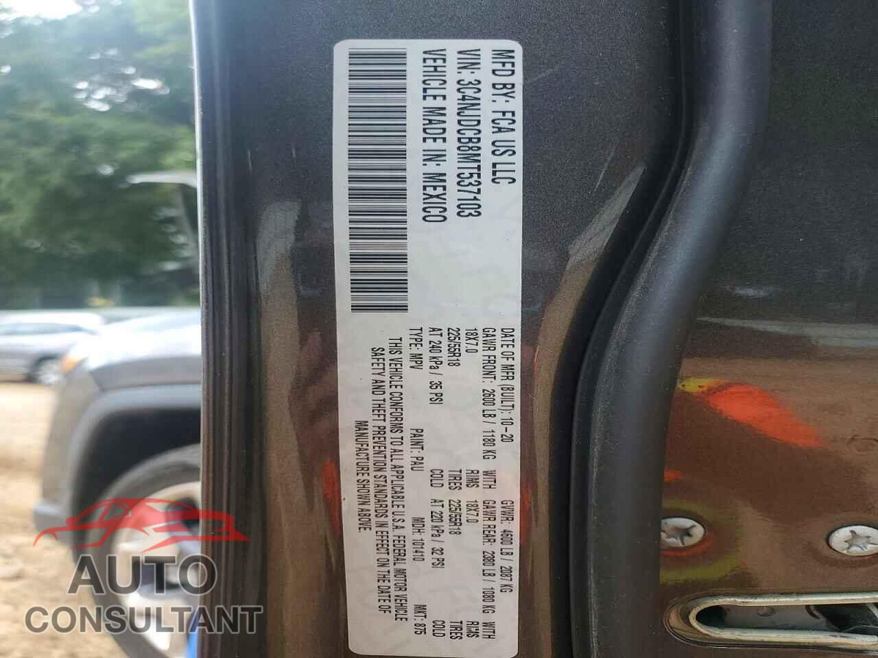JEEP COMPASS 2021 - 3C4NJDCB8MT537103