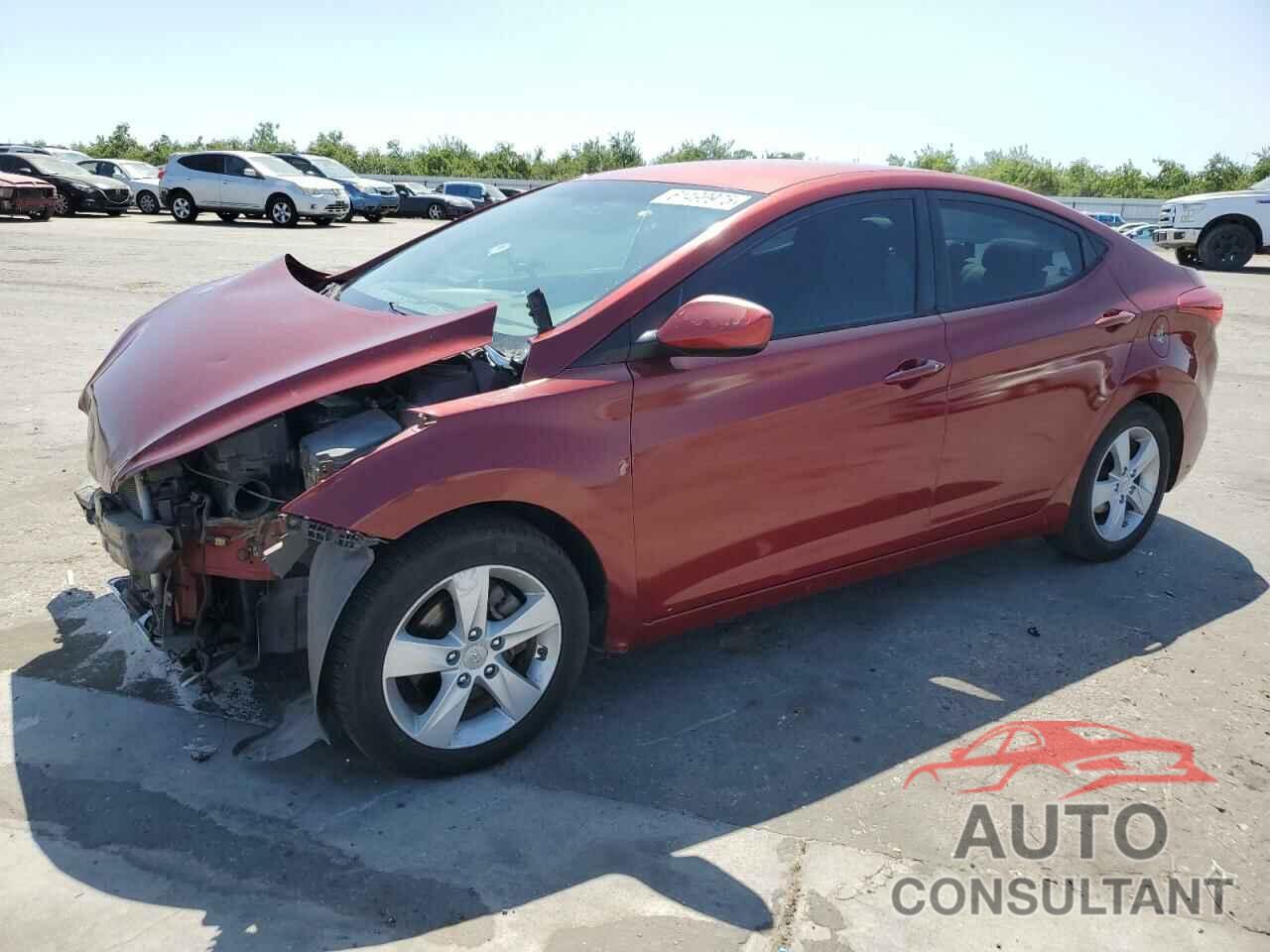 HYUNDAI ELANTRA 2012 - KMHDH4AE8CU407729