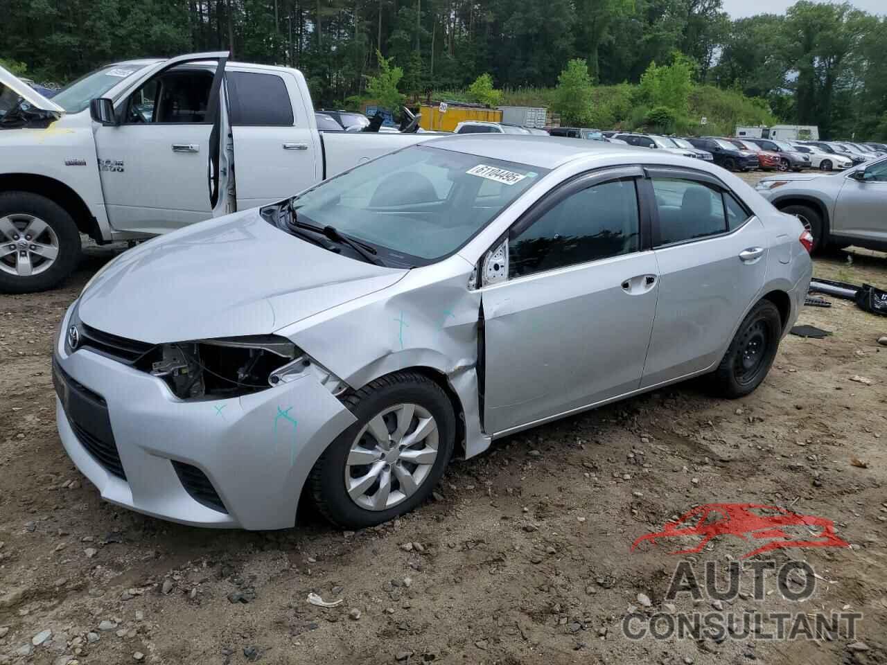 TOYOTA COROLLA 2014 - 5YFBURHE4EP016975