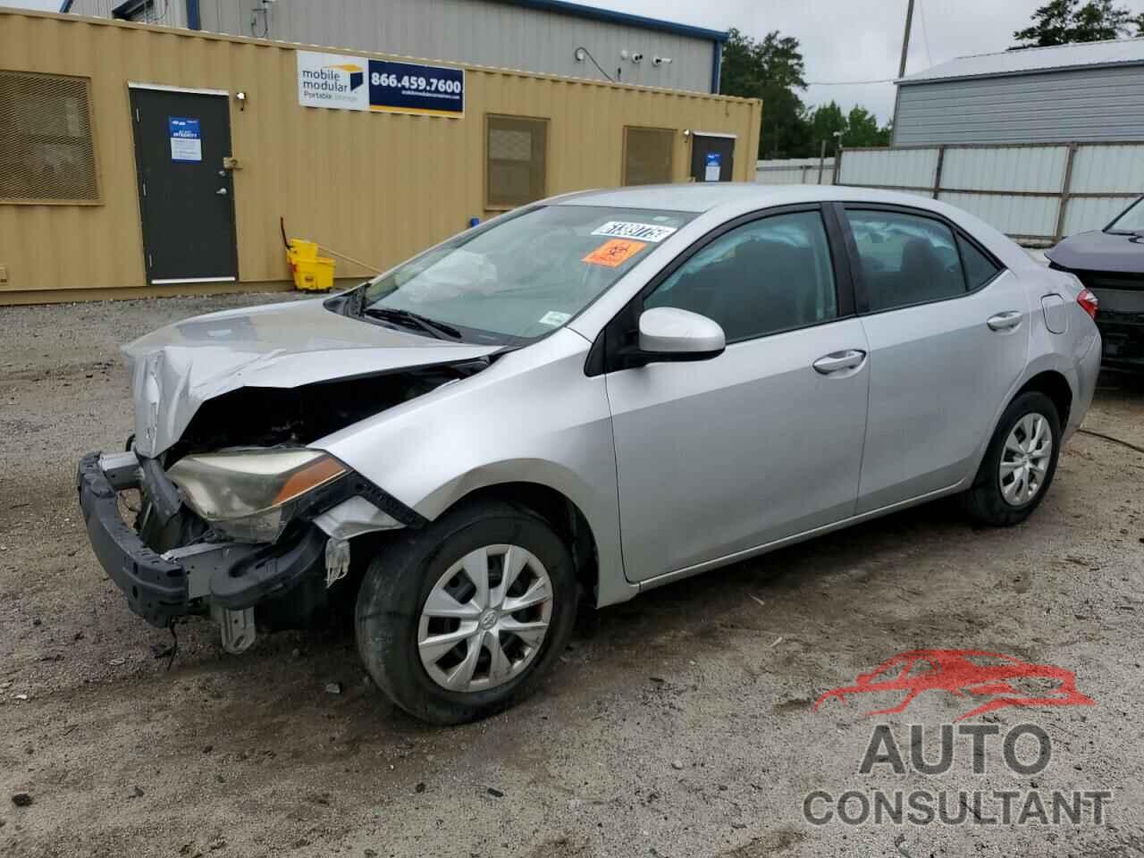 TOYOTA COROLLA 2016 - 2T1BURHE1GC736723