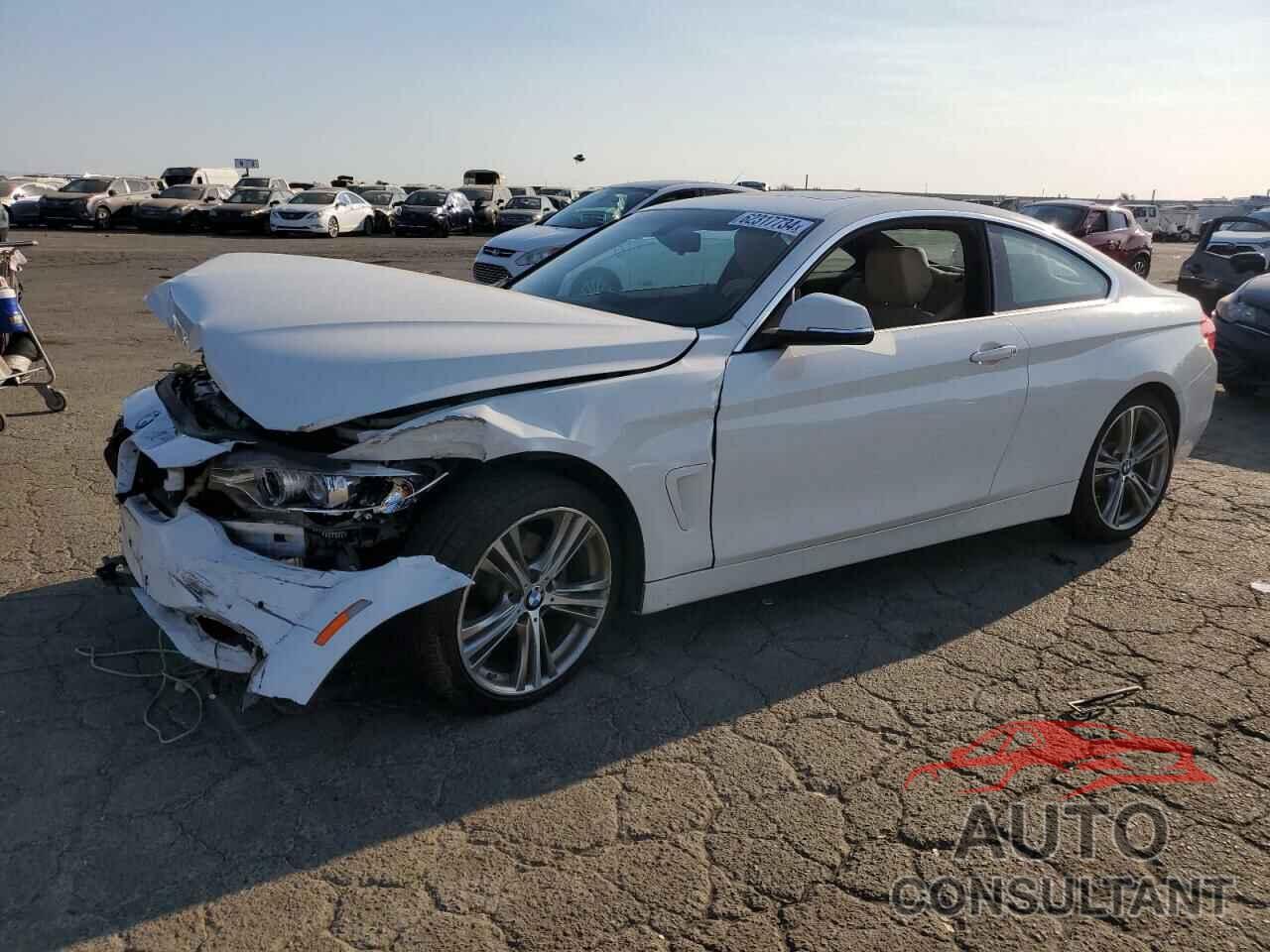 BMW 4 SERIES 2017 - WBA4R9C38HK878757