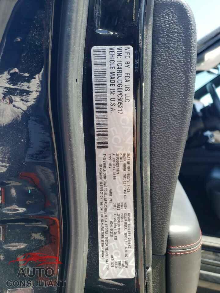 DODGE DURANGO 2023 - 1C4RDJDG0PC605217