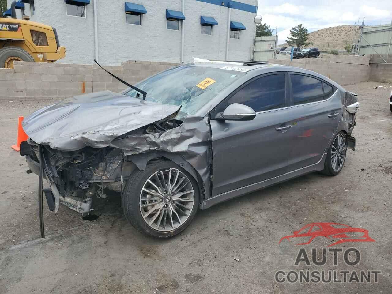 HYUNDAI ELANTRA 2017 - KMHD04LB9HU337157