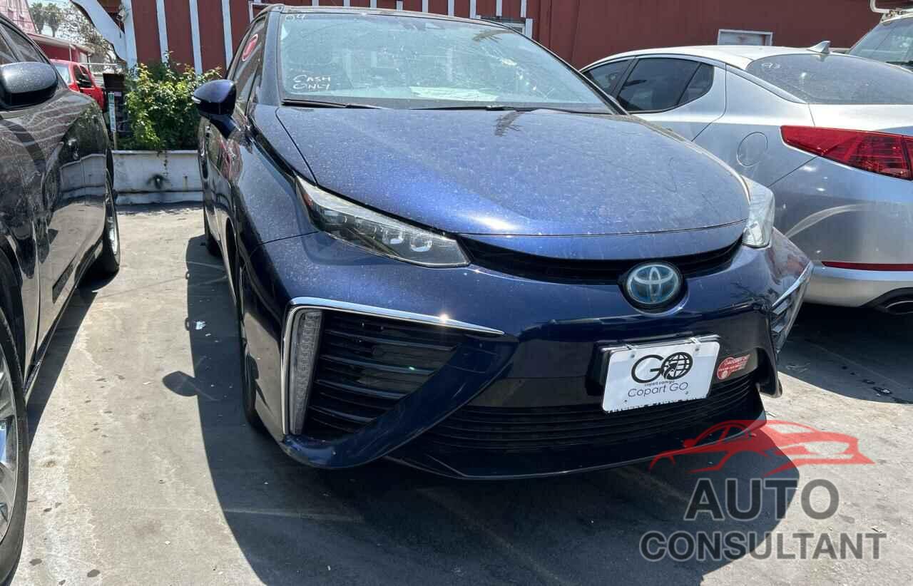 TOYOTA MIRAI 2017 - JTDBVRBD0HA002609