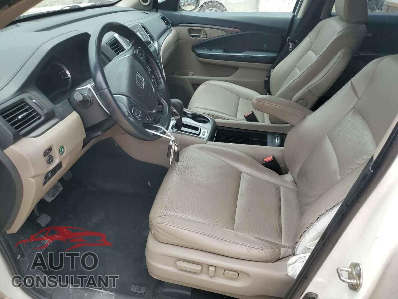 HONDA RIDGELINE 2017 - 5FPYK2F56HB002044