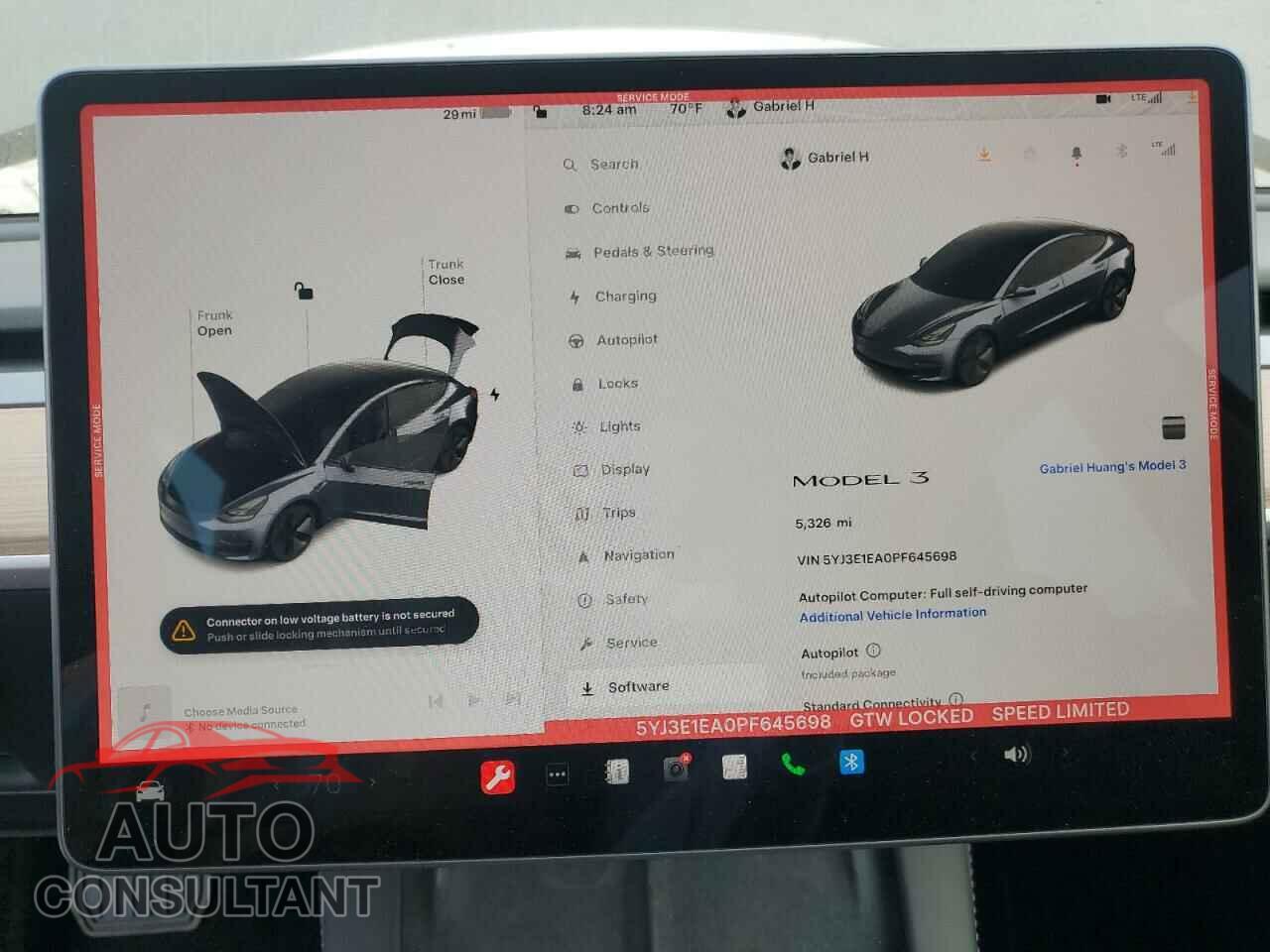TESLA MODEL 3 2023 - 5YJ3E1EA0PF645698