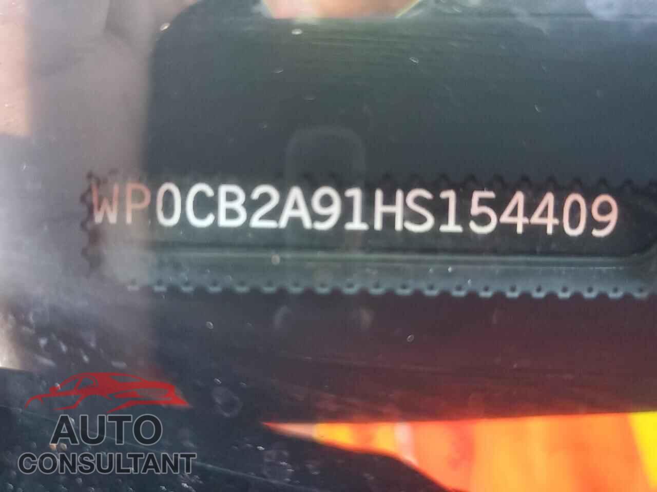 PORSCHE 911 2017 - WP0CB2A91HS154409