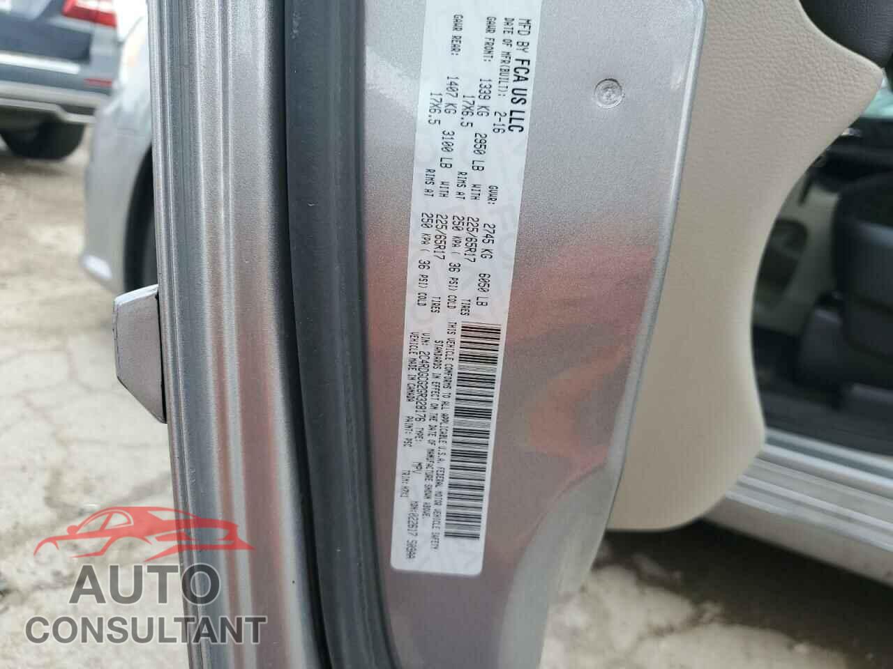 DODGE CARAVAN 2016 - 2C4RDGCG2GR328176