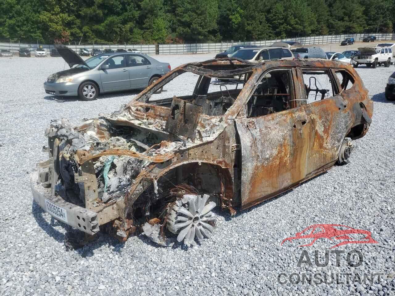 TOYOTA HIGHLANDER 2022 - 5TDFZRBH9NS202945