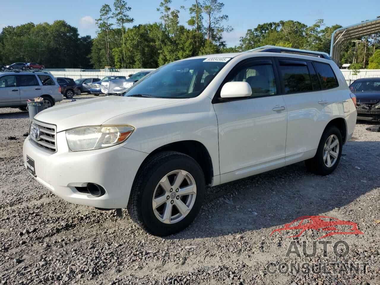 TOYOTA HIGHLANDER 2009 - JTEES41A992123453