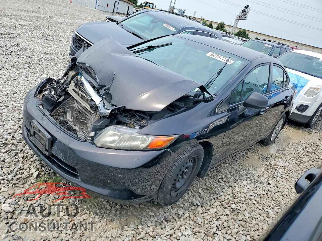 HONDA CIVIC 2012 - 2HGFB2F55CH598557