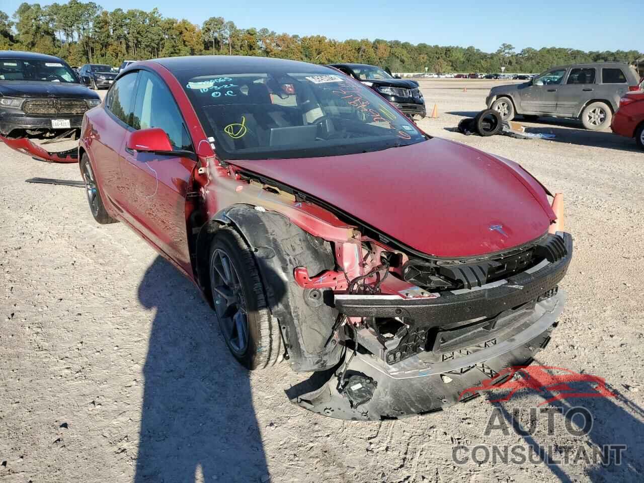 TESLA MODEL 3 2022 - 5YJ3E1EA4NF185734