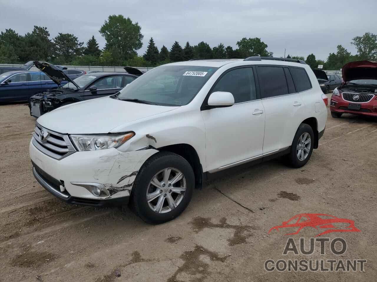 TOYOTA HIGHLANDER 2011 - 5TDBK3EH9BS064346