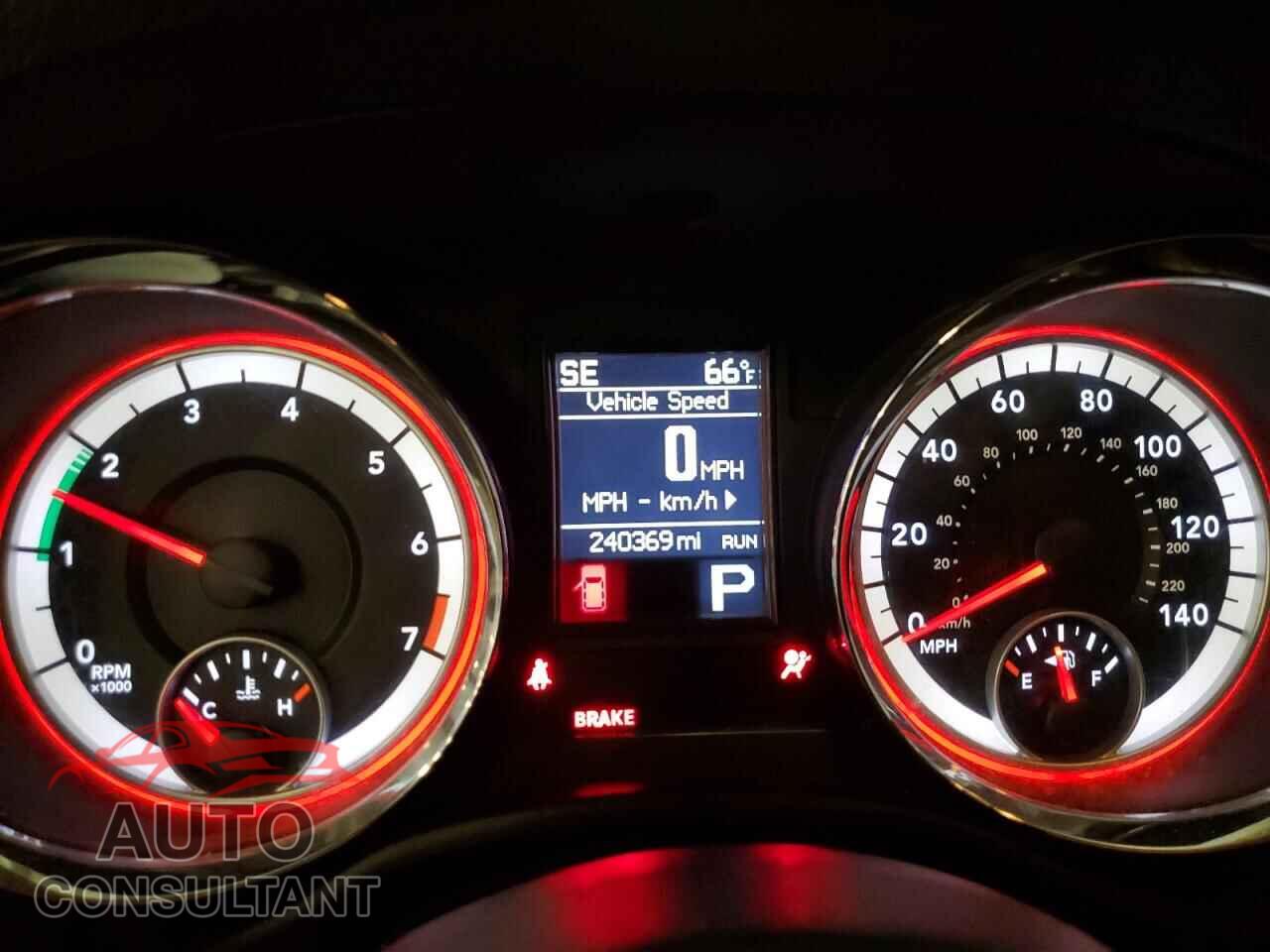 DODGE DURANGO 2011 - 1D4RE5GG4BC668073