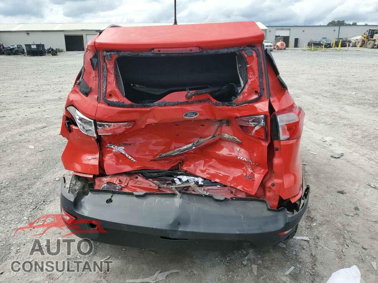 FORD ECOSPORT 2019 - MAJ6S3KL6KC296565