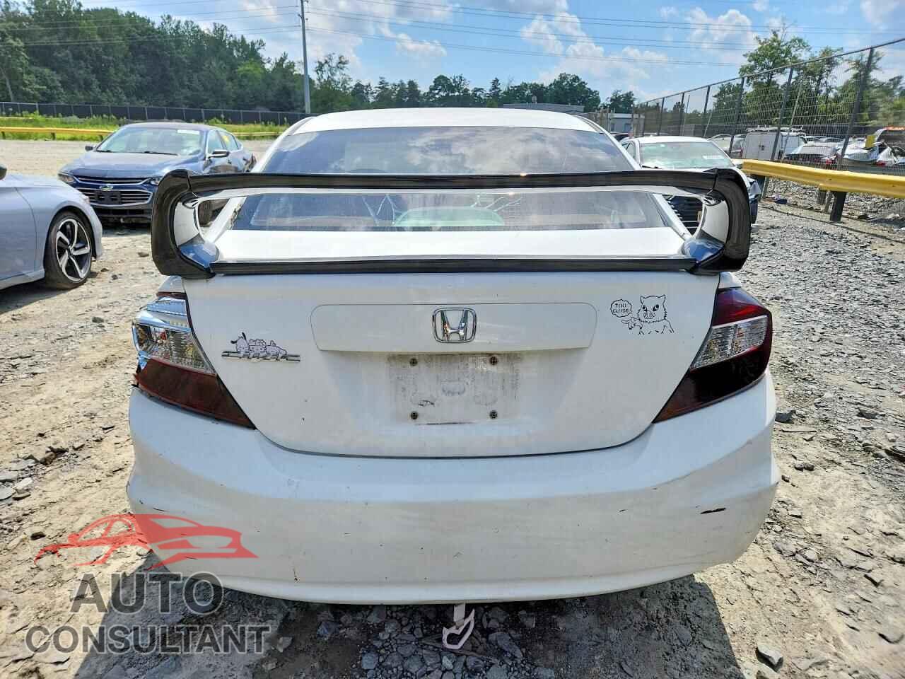 HONDA CIVIC 2012 - 19XFB2F82CE387885