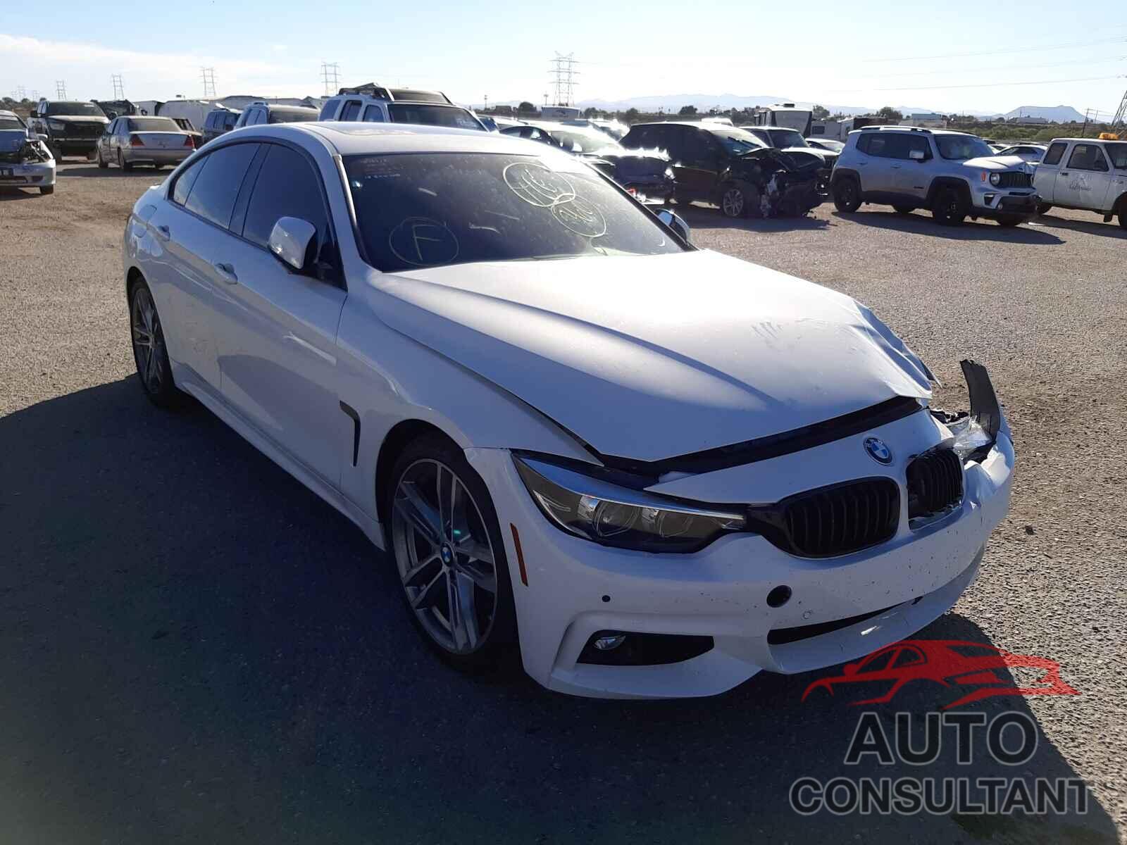 BMW 4 SERIES 2018 - WBA4J5C58JBF07723