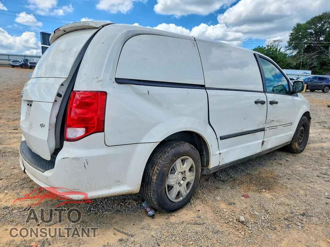 DODGE RAM VAN 2012 - 2C4RDGAG1CR277539