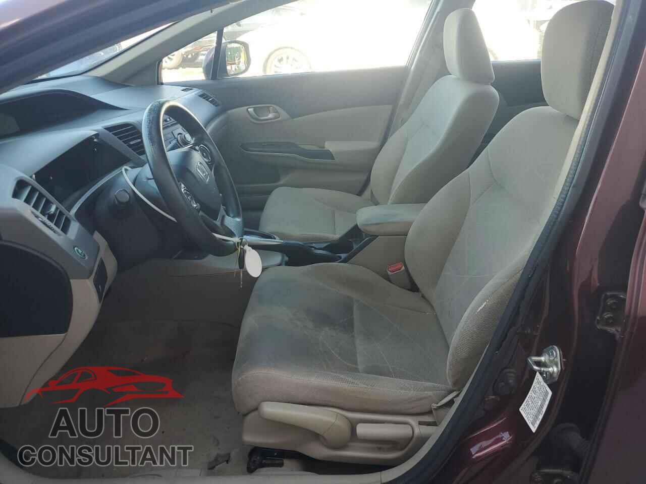 HONDA CIVIC 2012 - 19XFB2F51CE103474