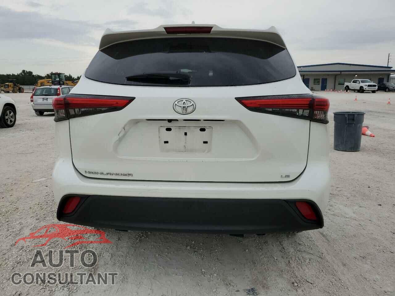 TOYOTA HIGHLANDER 2020 - 5TDZZRAH5LS513672