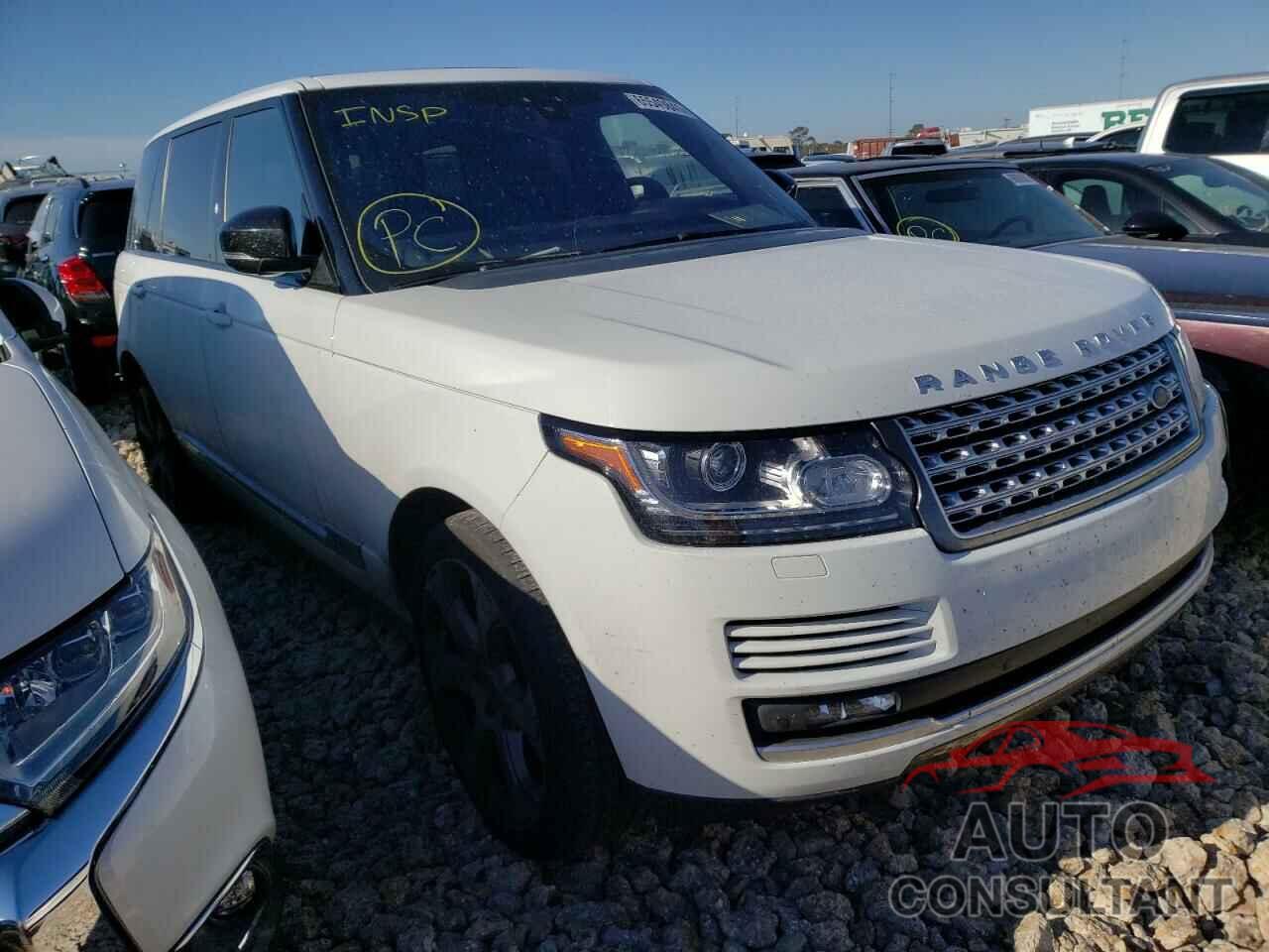 LAND ROVER RANGEROVER 2017 - SALGS5FE3HA360211