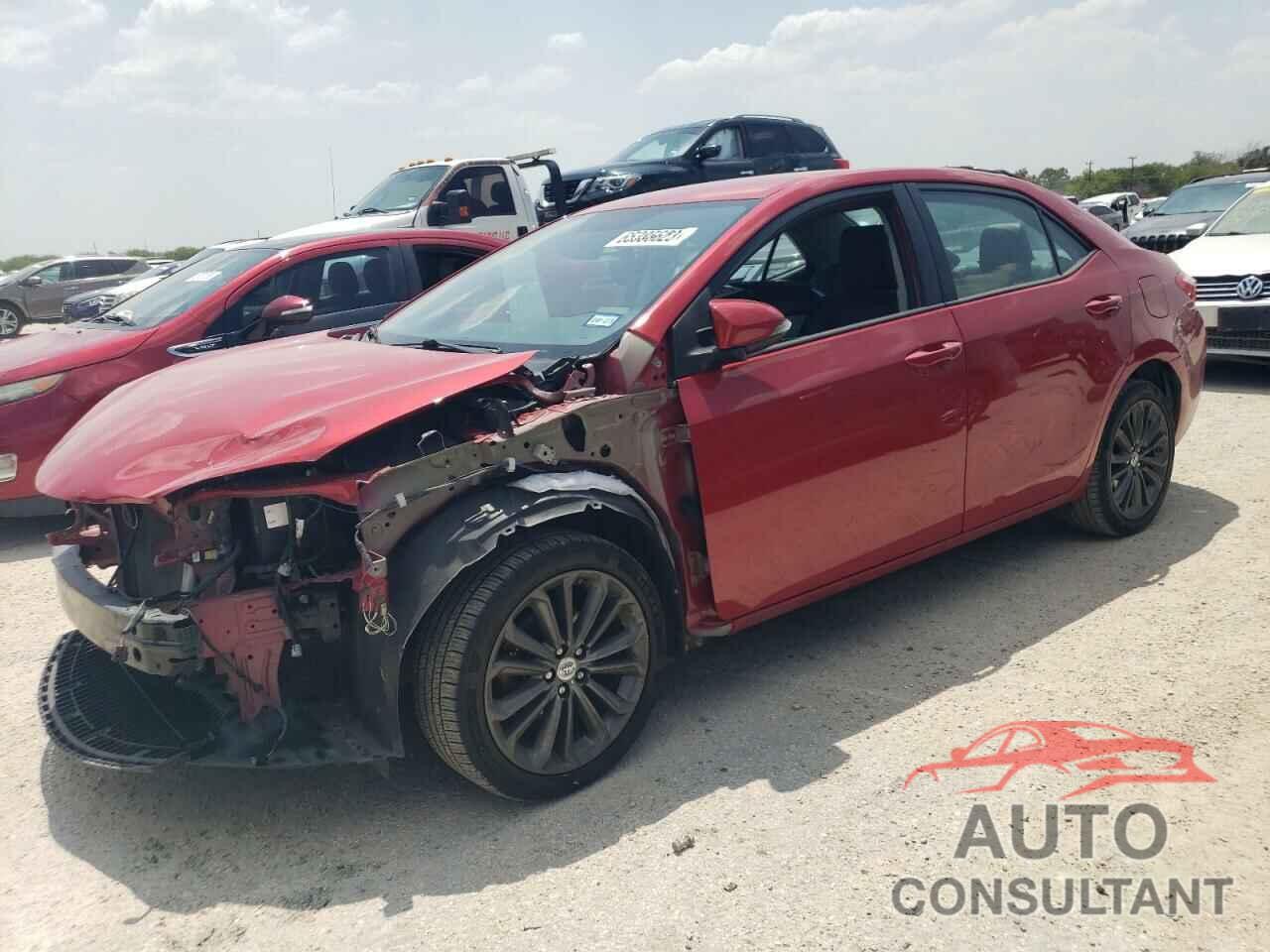 TOYOTA COROLLA 2015 - 2T1BURHE2FC330545