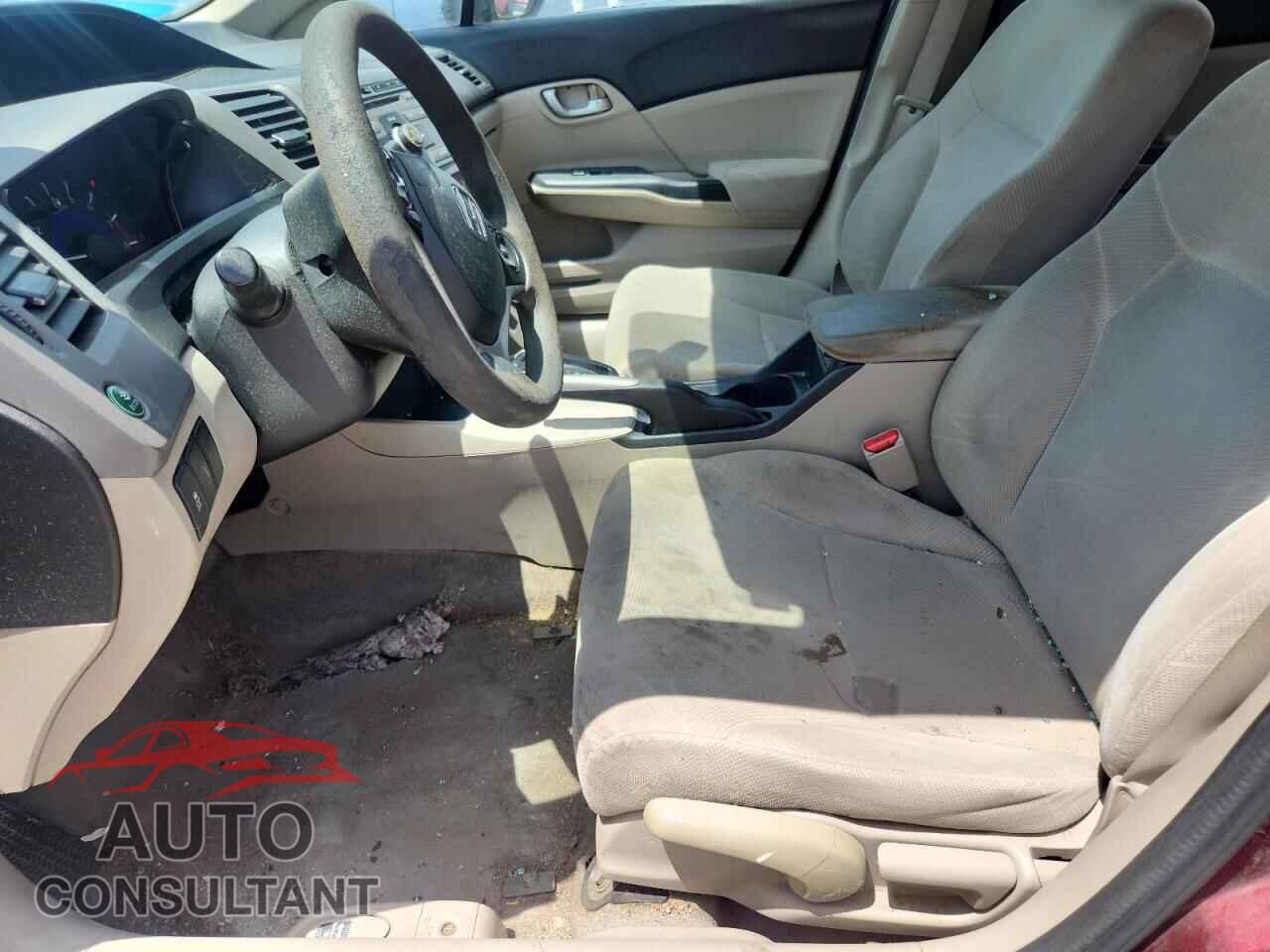 HONDA CIVIC 2012 - 19XFB2F56CE099650