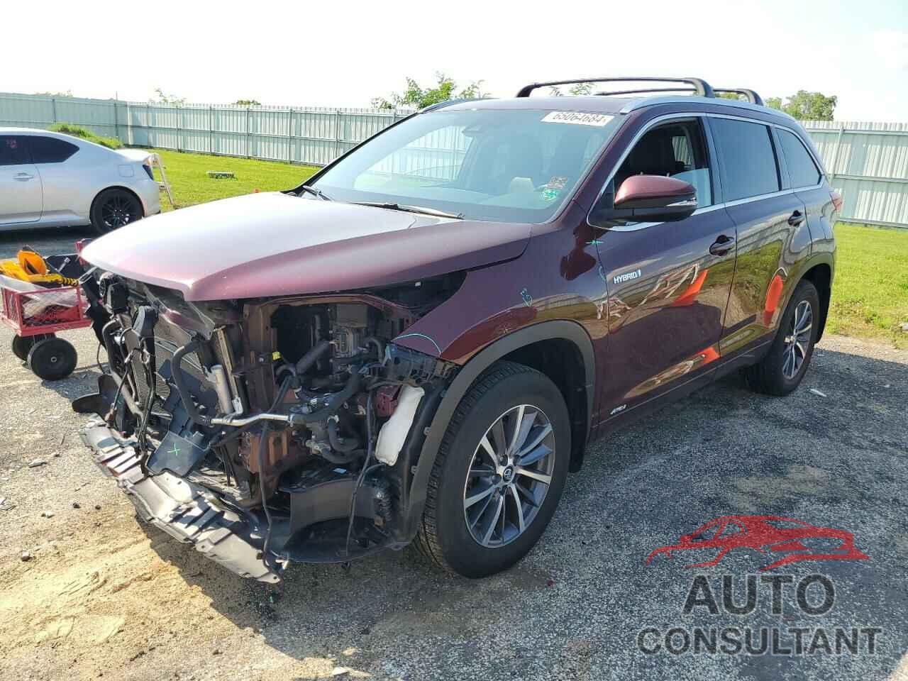 TOYOTA HIGHLANDER 2018 - 5TDJGRFH3JS042453