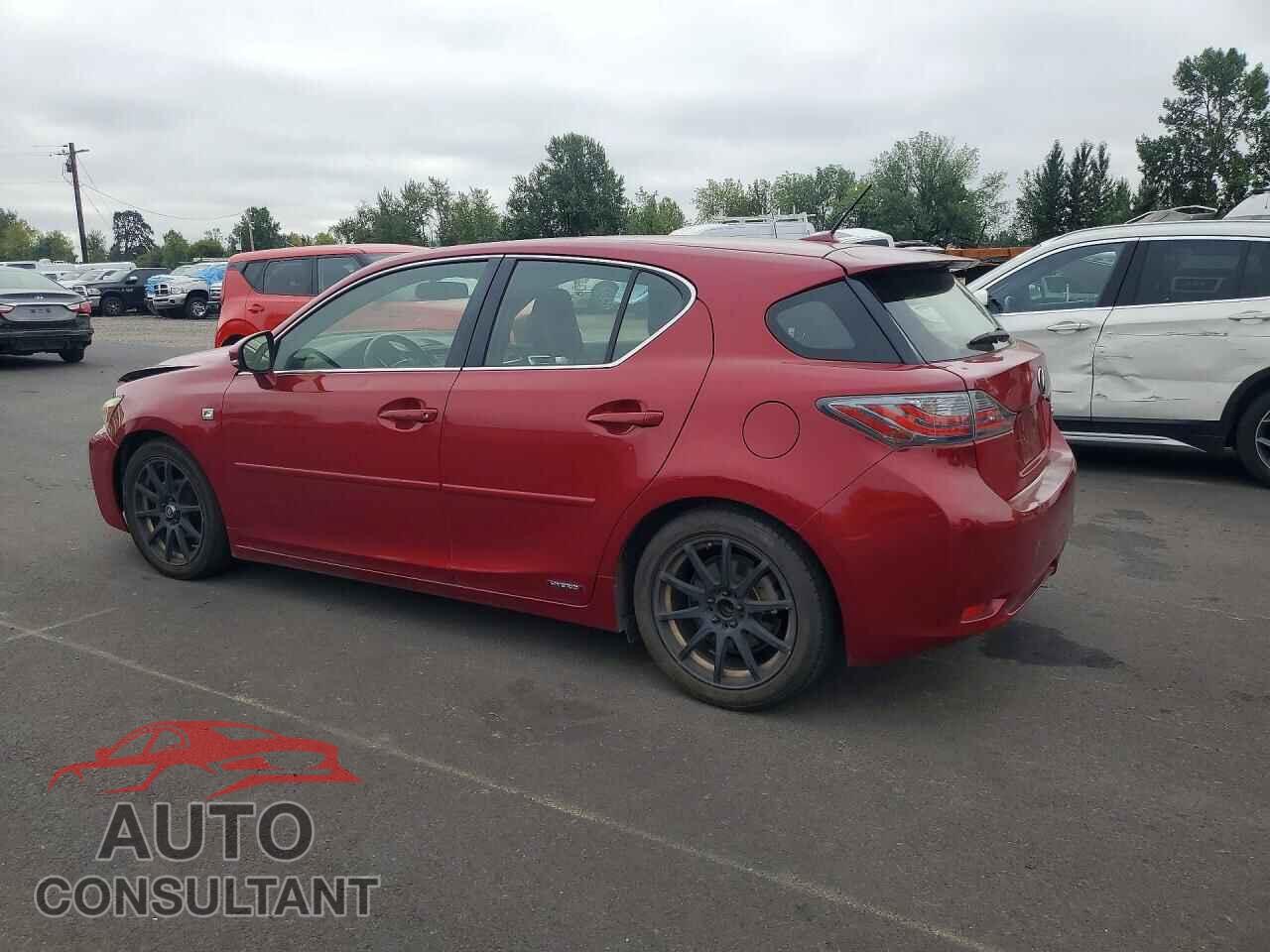 LEXUS CT 200 2012 - JTHKD5BH8C2054361