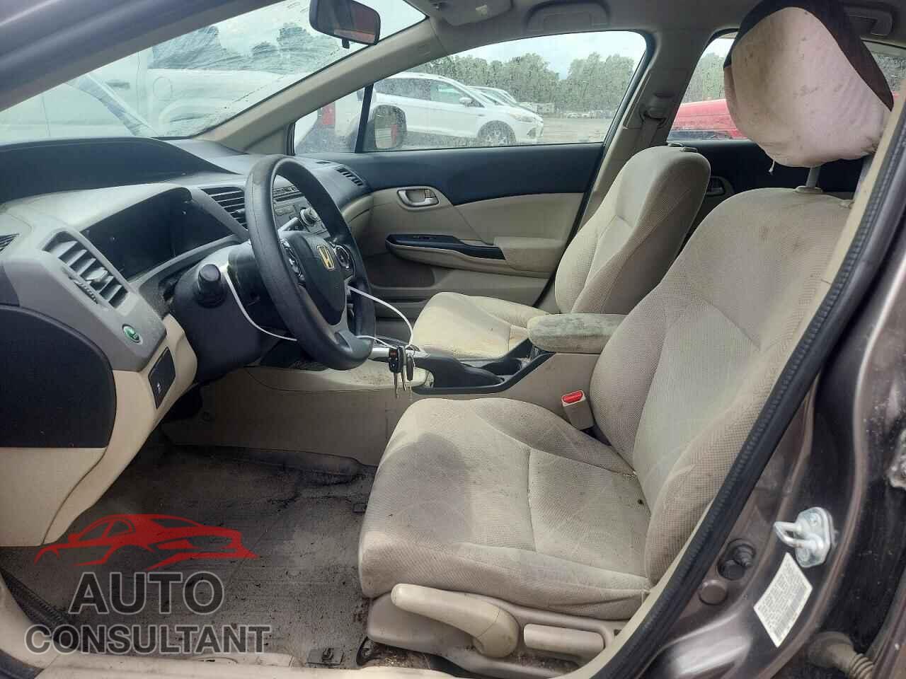 HONDA CIVIC 2012 - 19XFB2F51CE370663