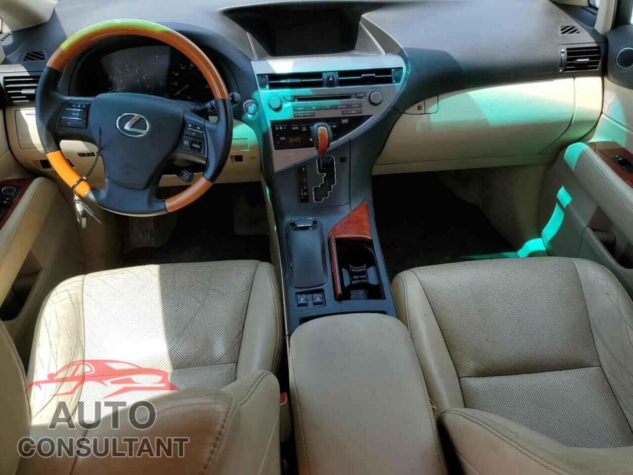 LEXUS RX350 2012 - 2T2BK1BA3CC139060