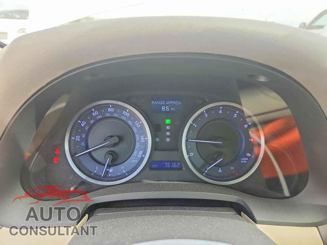 LEXUS IS 2012 - JTHBF5C24C5165220