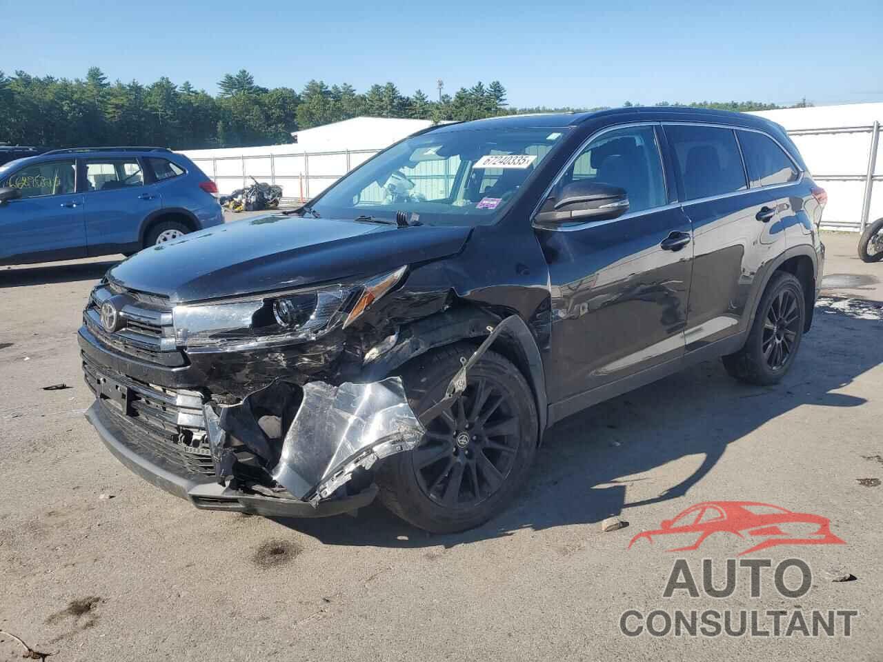 TOYOTA HIGHLANDER 2019 - 5TDJZRFH3KS629408