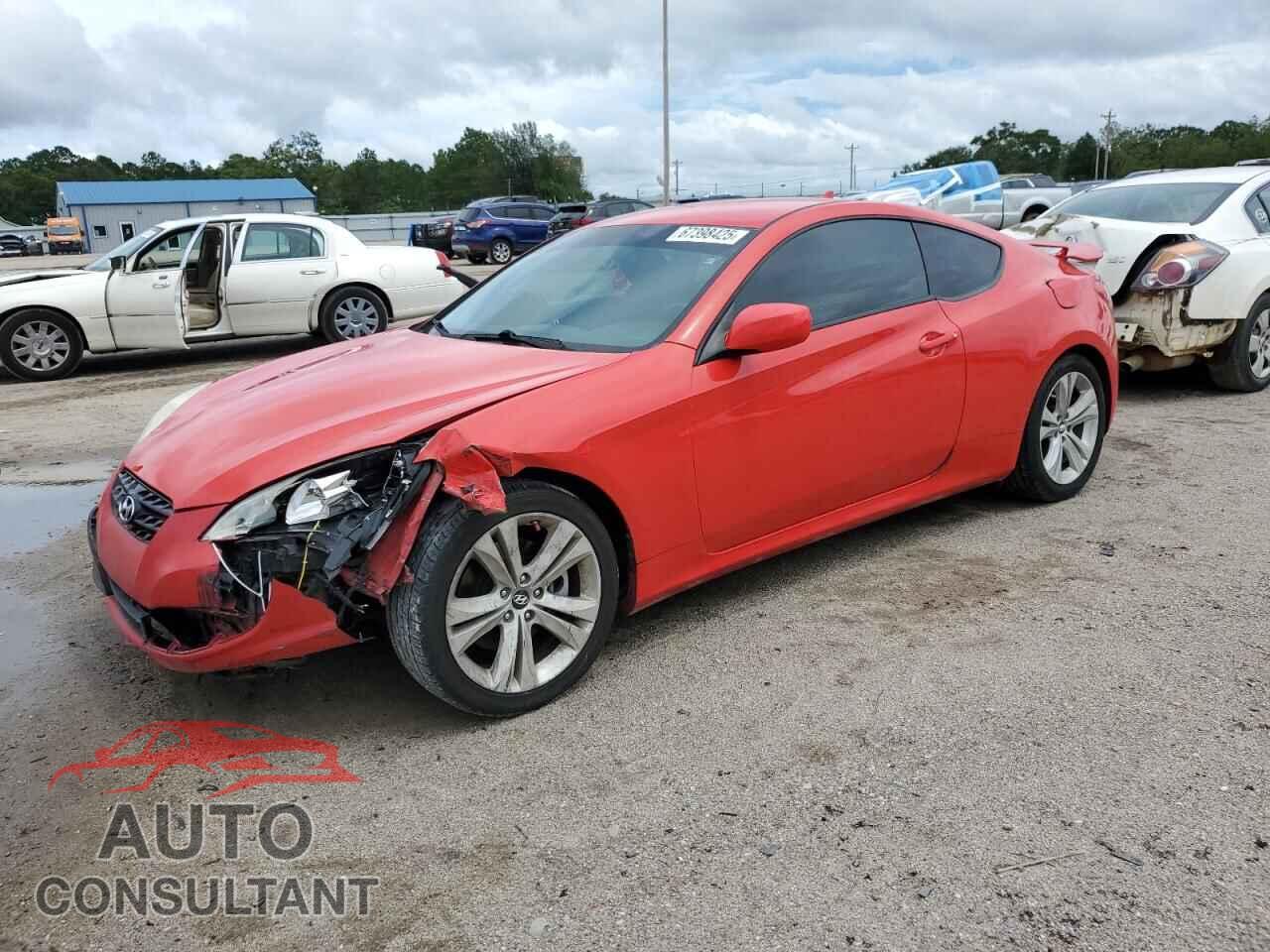 HYUNDAI GENESIS 2012 - KMHHT6KD8CU072635