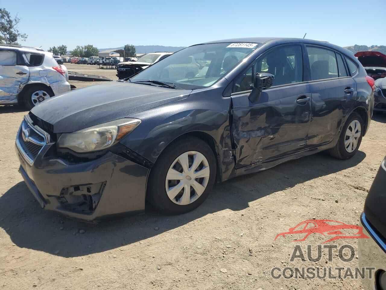 SUBARU IMPREZA 2015 - JF1GPAA61F8313643