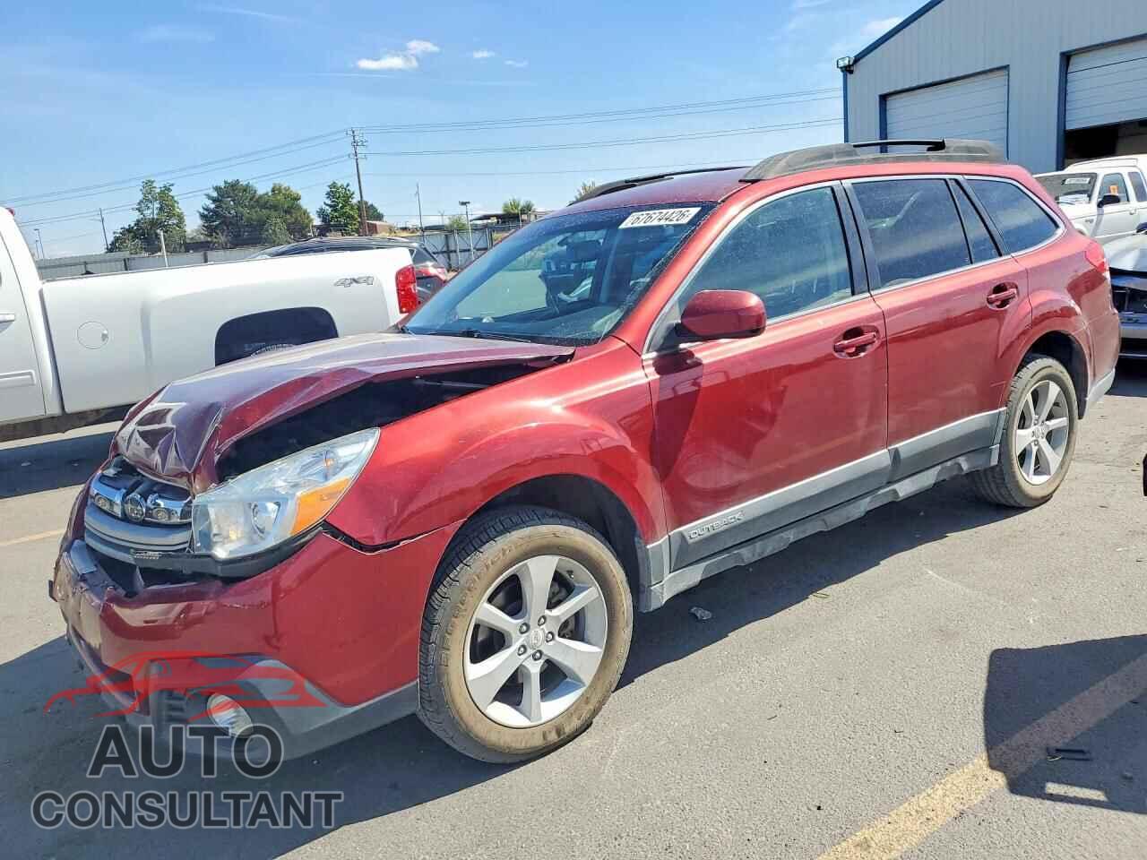 SUBARU OUTBACK 2013 - 4S4BRBCC5D3209332