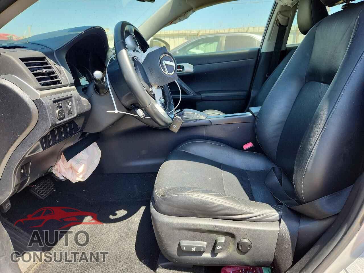 LEXUS CT 200 2012 - JTHKD5BH7C2106322