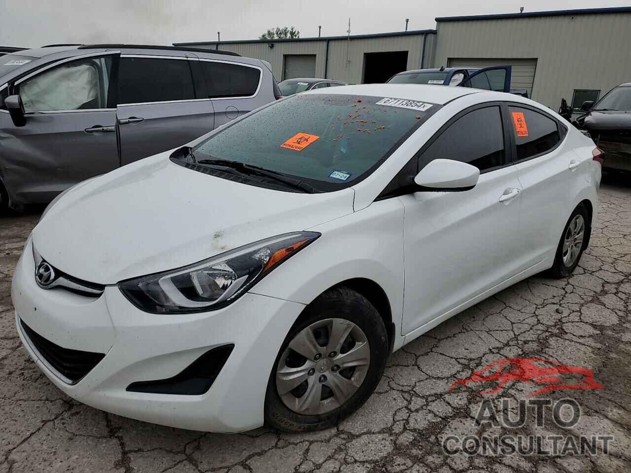 HYUNDAI ELANTRA 2016 - 5NPDH4AE5GH668241