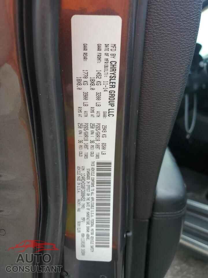 DODGE DURANGO 2015 - 1C4RDHDG8FC688452