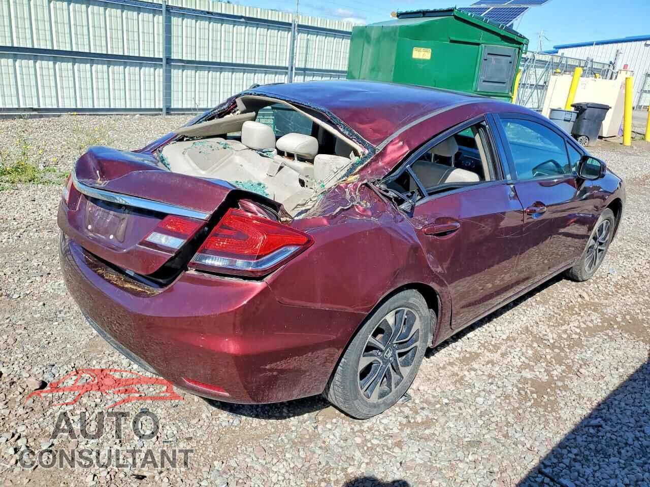 HONDA CIVIC 2013 - 19XFB2F87DE055734