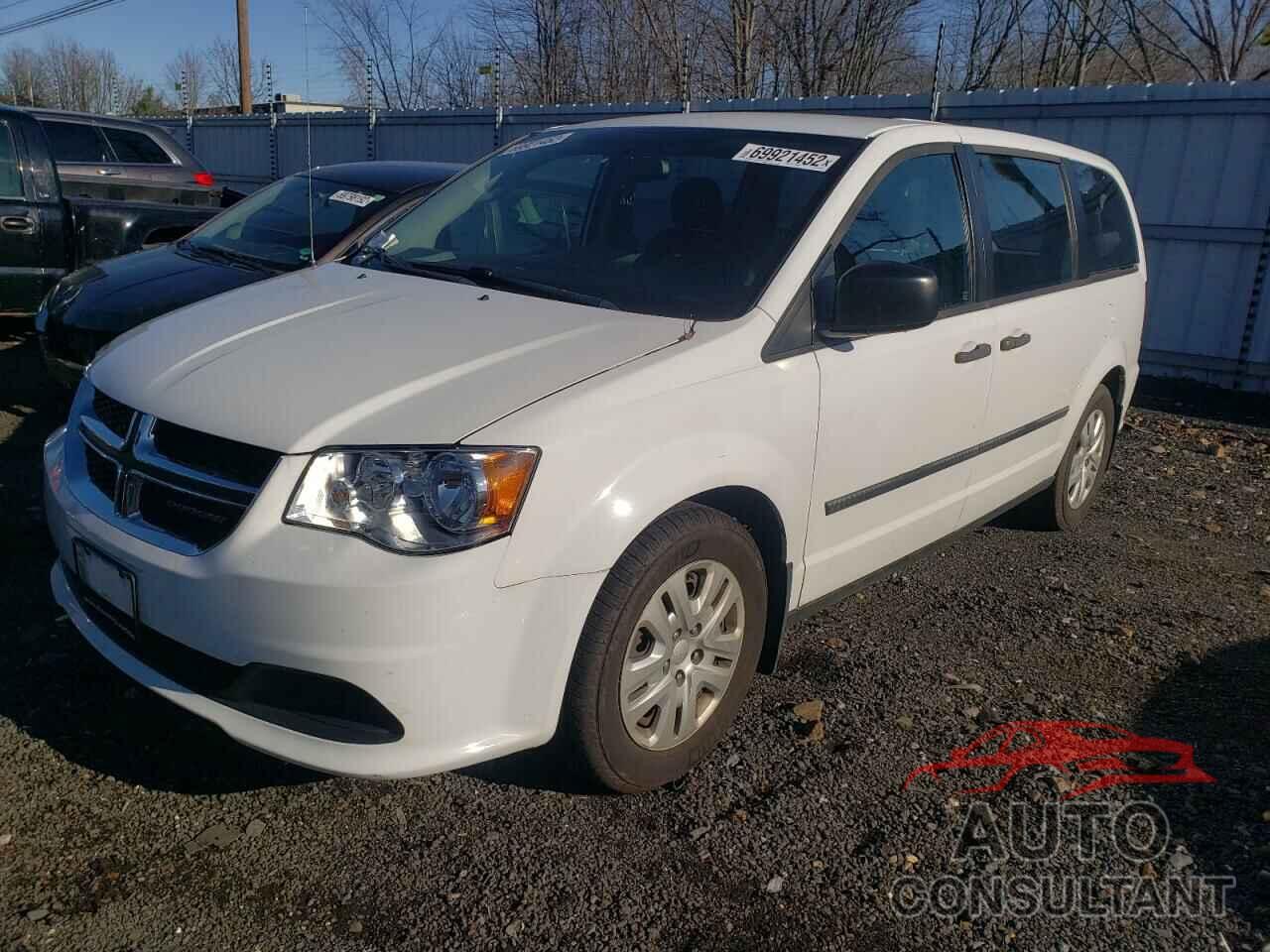 DODGE CARAVAN 2016 - 2C4RDGBG9GR163700