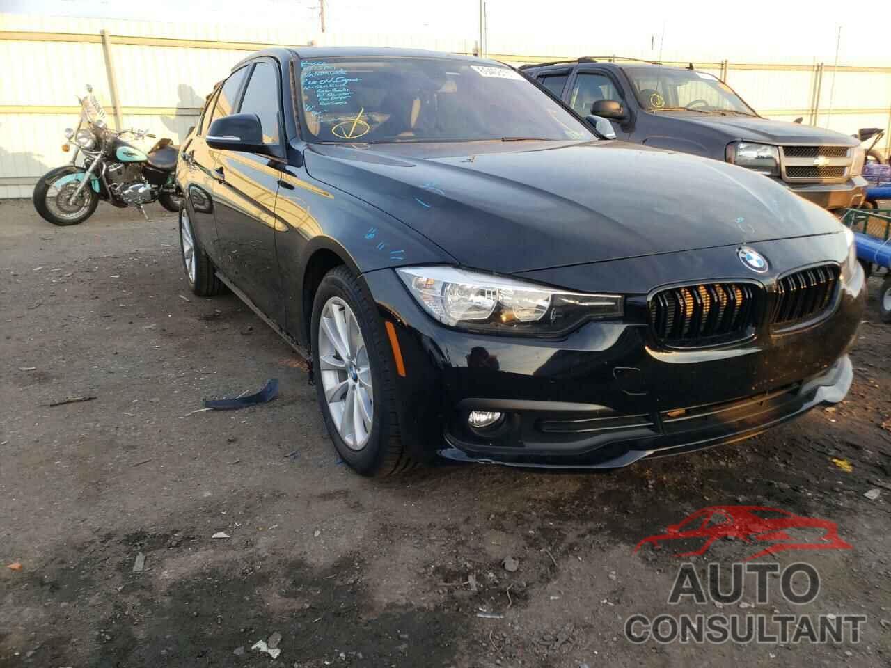 BMW 3 SERIES 2017 - WBA8A3C38HK692724