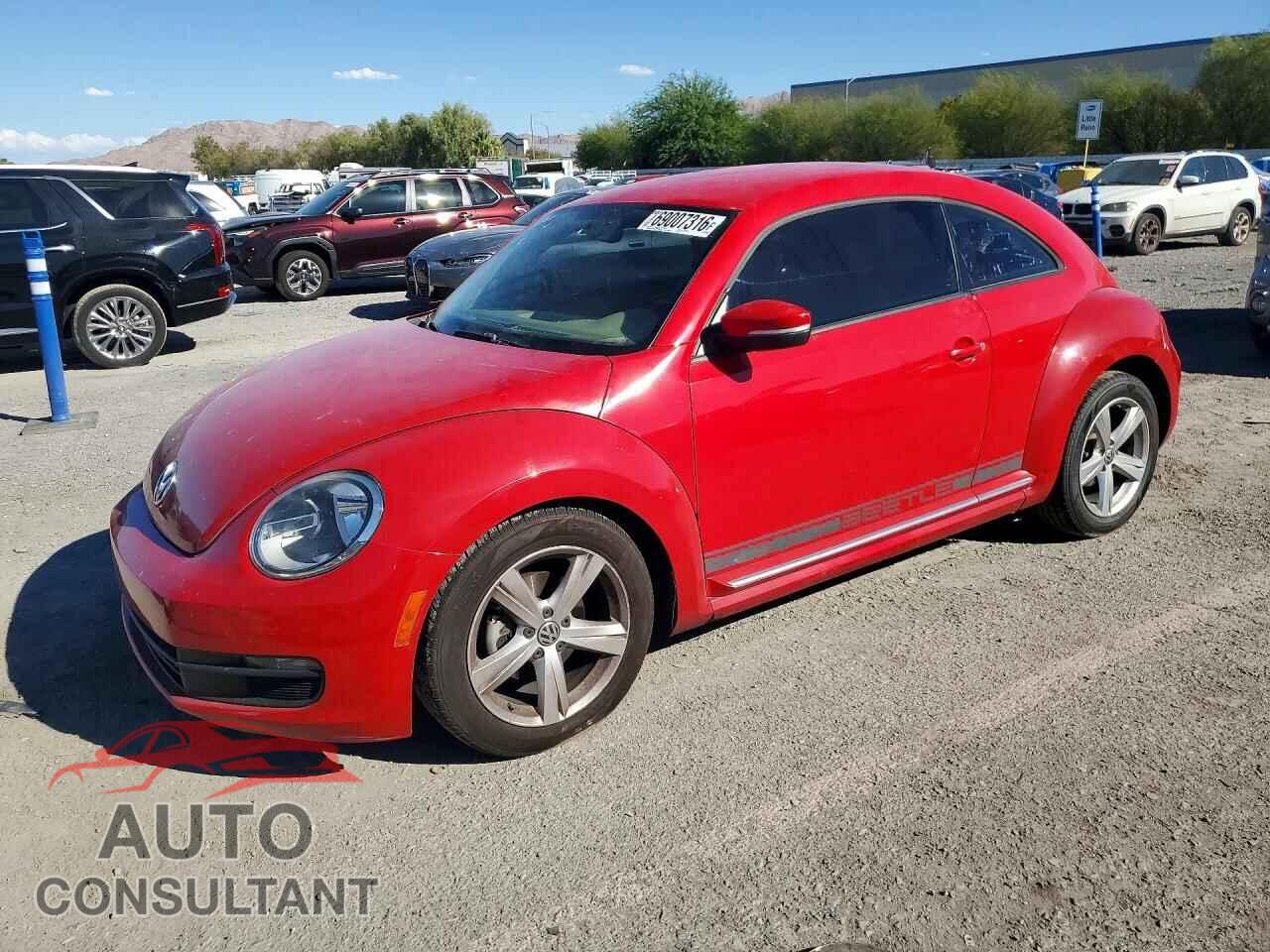 VOLKSWAGEN BEETLE 2012 - 3VWJP7AT9CM659727